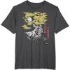 imageStar Wars Darth Vader Vintage Japanese Block Print Style TShirtDark Heather Grey