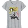imageStar Wars Darth Vader Vintage Japanese Block Print Style TShirtHeather Grey