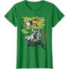 imageStar Wars Darth Vader Vintage Japanese Block Print Style TShirtKelly Green