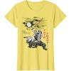 imageStar Wars Darth Vader Vintage Japanese Block Print Style TShirtLemon Yellow