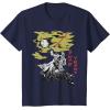 imageStar Wars Darth Vader Vintage Japanese Block Print Style TShirtNavy Blue