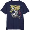 imageStar Wars Darth Vader Vintage Japanese Block Print Style TShirtNavy Blue