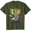 imageStar Wars Darth Vader Vintage Japanese Block Print Style TShirtOlive Green