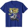 imageStar Wars Darth Vader Vintage Japanese Block Print Style TShirtRoyal Blue