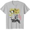 imageStar Wars Darth Vader Vintage Japanese Block Print Style TShirtSilver Grey