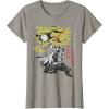 imageStar Wars Darth Vader Vintage Japanese Block Print Style TShirtSlate Grey