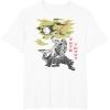 imageStar Wars Darth Vader Vintage Japanese Block Print Style TShirtWhite