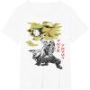 imageStar Wars Darth Vader Vintage Japanese Block Print Style TShirtWhite