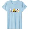 imageStar Wars Droids R2D2 C3PO BB8 Dad Fathers Day Birthday TShirtBaby Blue