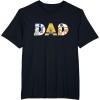 imageStar Wars Droids R2D2 C3PO BB8 Dad Fathers Day Birthday TShirtBlack