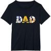 imageStar Wars Droids R2D2 C3PO BB8 Dad Fathers Day Birthday TShirtBlack