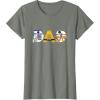 imageStar Wars Droids R2D2 C3PO BB8 Dad Fathers Day Birthday TShirtOlive Heather