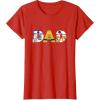 imageStar Wars Droids R2D2 C3PO BB8 Dad Fathers Day Birthday TShirtRed