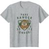 imageStar Wars Ewok Park Ranger Endor TShirtHeather Grey