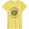 imageStar Wars Ewok Park Ranger Endor TShirtLemon Yellow