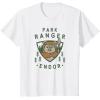imageStar Wars Ewok Park Ranger Endor TShirtWhite