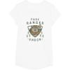 imageStar Wars Ewok Park Ranger Endor TShirtWhite