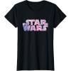 imageStar Wars Logo Fashion Style Doily Lace Pattern TShirtBlack