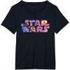 imageStar Wars Logo Fashion Style Retro 90s Star Destroyer TShirtBlack