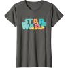 imageStar Wars Logo Fashion Style Summer C3PO TShirtAsphalt Grey