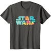 imageStar Wars Logo Fashion Style Summer C3PO TShirtAsphalt Grey
