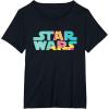 imageStar Wars Logo Fashion Style Summer C3PO TShirtBlack