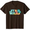 imageStar Wars Logo Fashion Style Summer C3PO TShirtBrown
