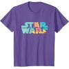 imageStar Wars Logo Fashion Style Summer C3PO TShirtPurple Heather