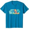 imageStar Wars Logo Fashion Style Summer C3PO TShirtSapphire Blue