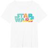 imageStar Wars Logo Fashion Style Summer C3PO TShirtWhite