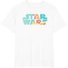 imageStar Wars Logo Fashion Style Summer C3PO TShirtWhite