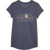 imageStar Wars Logo and The Child from The Mandalorian TShirtHeather Blue