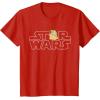 imageStar Wars Logo and The Child from The Mandalorian TShirtRed