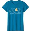 imageStar Wars Logo and The Child from The Mandalorian TShirtSapphire Blue