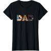 imageStar Wars Luke Yoda Darth Vader Dad Fathers Day Birthday TShirtBlack
