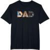 imageStar Wars Luke Yoda Darth Vader Dad Fathers Day Birthday TShirtBlack