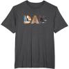 imageStar Wars Luke Yoda Darth Vader Dad Fathers Day Birthday TShirtDark Heather Grey