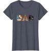 imageStar Wars Luke Yoda Darth Vader Dad Fathers Day Birthday TShirtHeather Blue