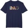 imageStar Wars Luke Yoda Darth Vader Dad Fathers Day Birthday TShirtNavy Blue
