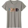 imageStar Wars Luke Yoda Darth Vader Dad Fathers Day Birthday TShirtSlate Grey