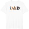 imageStar Wars Luke Yoda Darth Vader Dad Fathers Day Birthday TShirtWhite