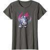 imageStar Wars R2D2 Astromech Droid Rebel Alliance Starbird TShirtAsphalt Grey