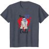 imageStar Wars R2D2 You R2 Cute Valentines Day TShirtHeather Blue