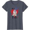 imageStar Wars R2D2 You R2 Cute Valentines Day TShirtHeather Blue