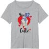 imageStar Wars R2D2 You R2 Cute Valentines Day TShirtHeather Grey