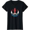 imageStar Wars Rebel Alliance Rebellions are Built on Hope USA TShirtBlack
