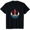 imageStar Wars Rebel Alliance Rebellions are Built on Hope USA TShirtBlack