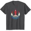 imageStar Wars Rebel Alliance Rebellions are Built on Hope USA TShirtDark Heather Grey