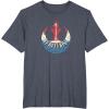 imageStar Wars Rebel Alliance Rebellions are Built on Hope USA TShirtHeather Blue