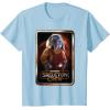imageStar Wars Skeleton Crew Neel with Series Logo Disney TShirtBaby Blue